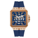 Blue Synthetic Sport Watch