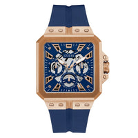 Blue Synthetic Sport Watch
