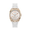White Synthetic Dress Watch