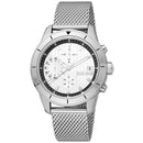 Gray Stainless Steel Bracelet Watch