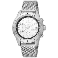 Gray Stainless Steel Bracelet Watch