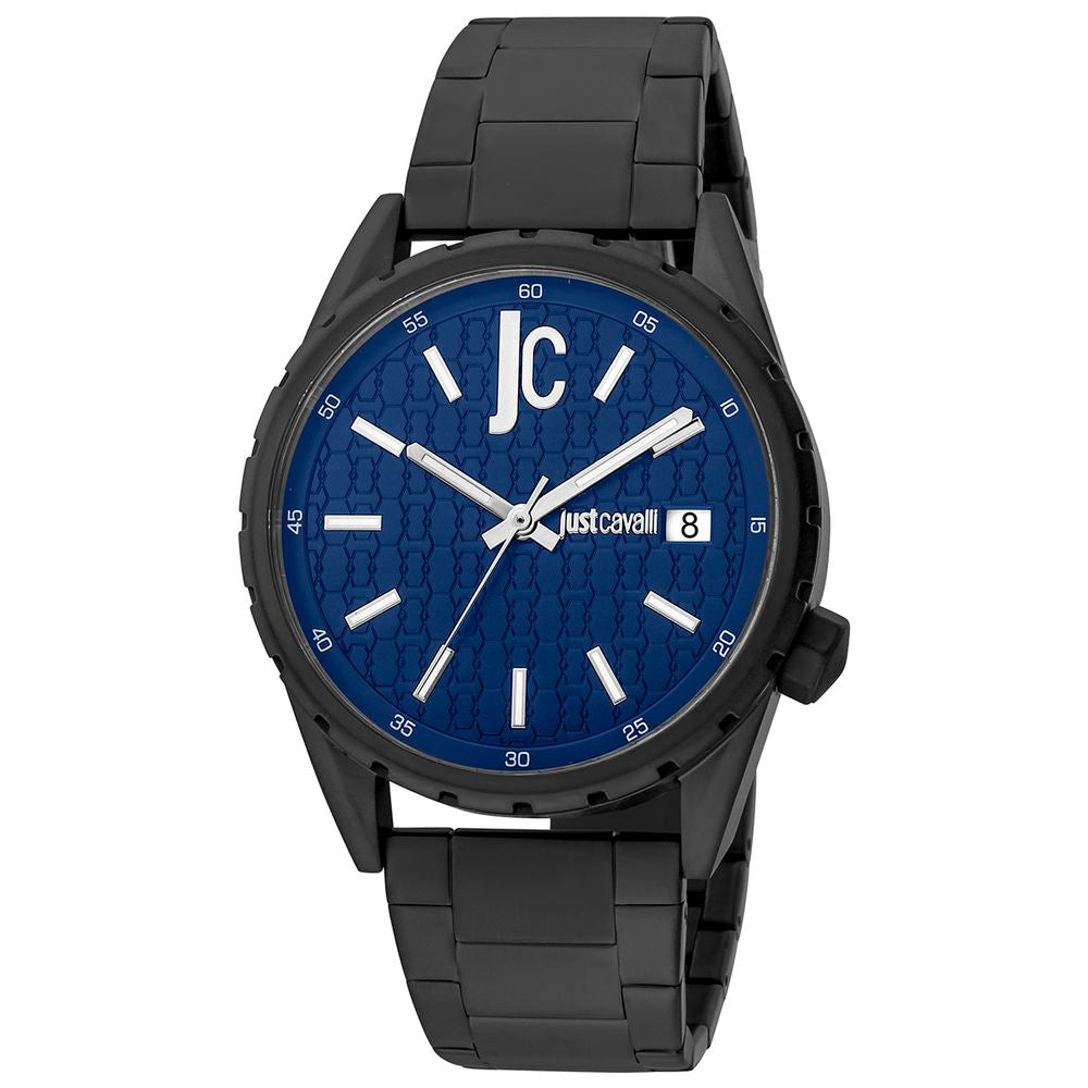 Black Stainless Steel Dress Watch