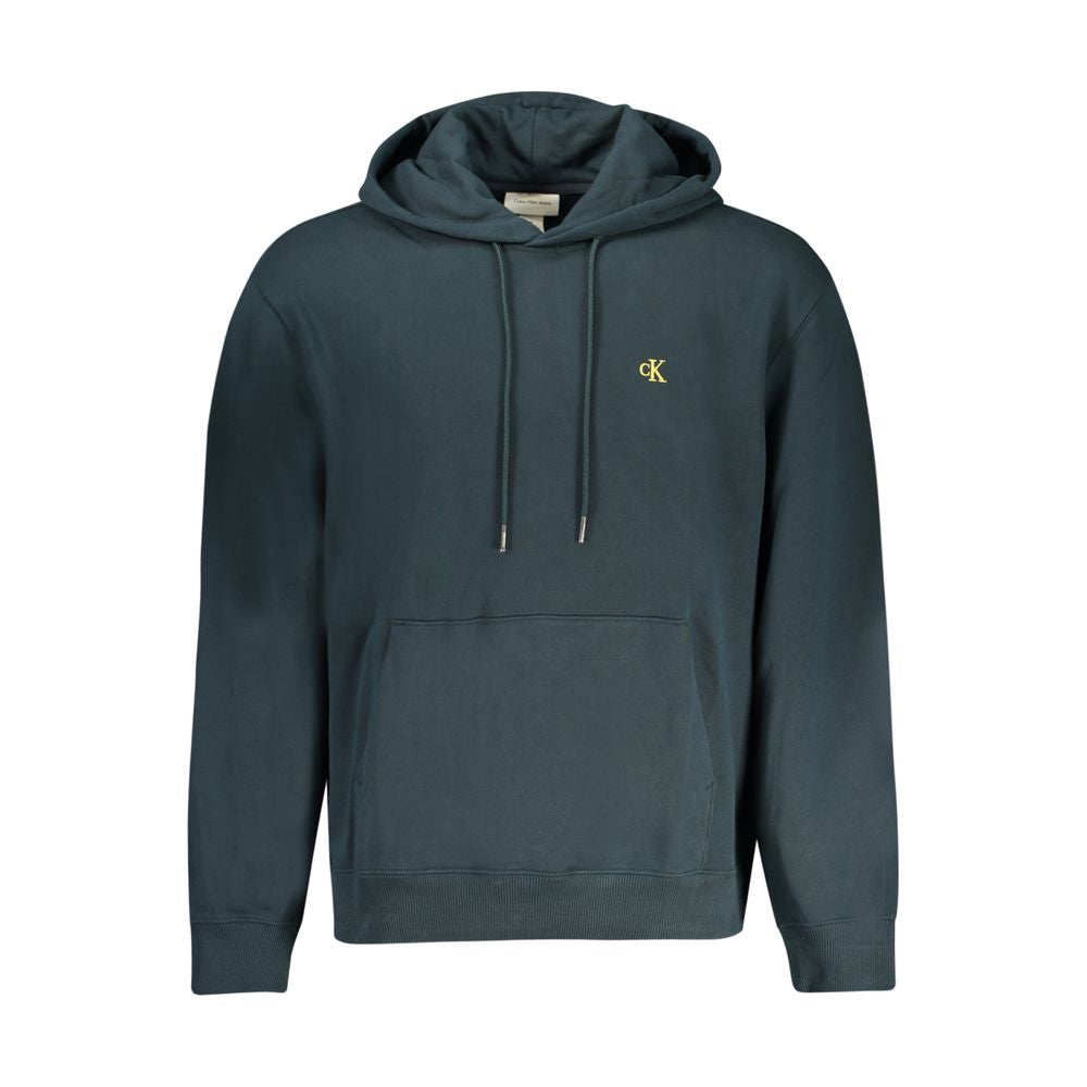 Blue Cotton Men's Sweatshirt