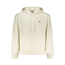 White Cotton Men's Hoodie