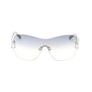 Gray Metal Sunglasses
