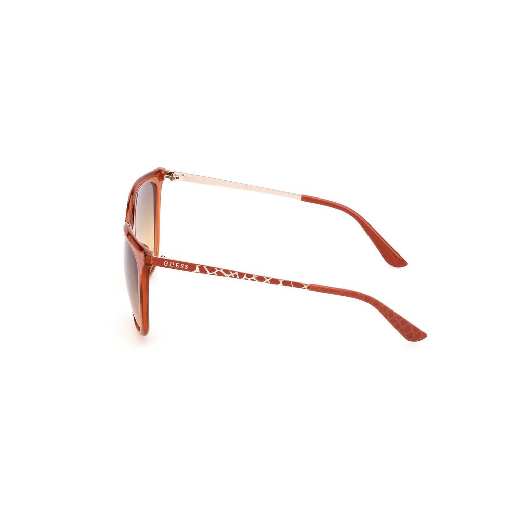 Orange Resin Sunglasses