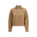 Brown Wool Sweatshirt