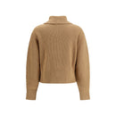 Brown Wool Sweatshirt