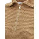 Brown Wool Sweatshirt