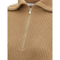 Brown Wool Sweatshirt