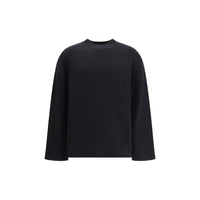Black Wool Sweatshirt