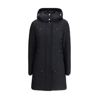 Black Polyester Parka