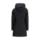 Black Polyester Parka