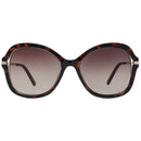 Brown Metal & Plastic Sunglasses