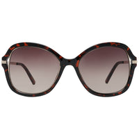 Brown Metal & Plastic Sunglasses