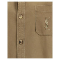 Green Cotton Denim Jacket