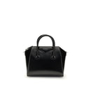 Black Calf Leather Bos Taurus Handbag