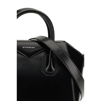 Black Calf Leather Bos Taurus Handbag