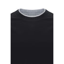 Black Cotton T-Shirt