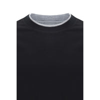 Black Cotton T-Shirt