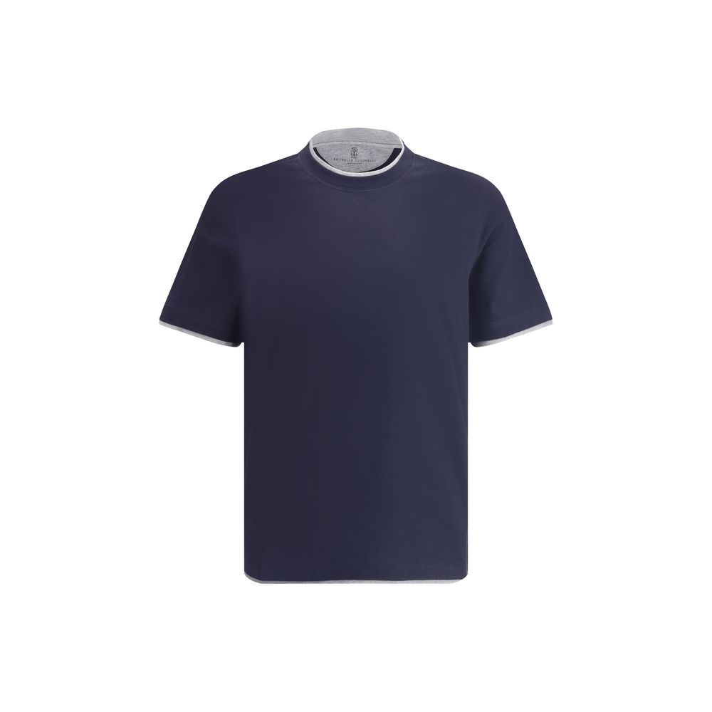 Blue Cotton T-Shirt