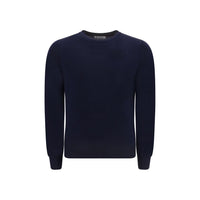 Blue Fleece Wool Sweatshirt