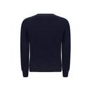 Blue Fleece Wool Sweatshirt