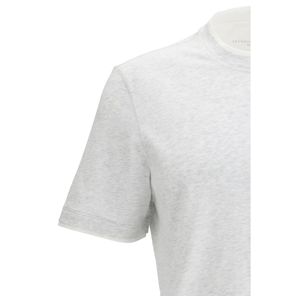 Gray Cotton T-Shirt