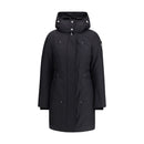 Black Recycled Polyester Parka