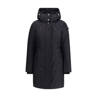 Black Recycled Polyester Parka