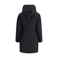 Black Recycled Polyester Parka