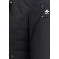 Black Recycled Polyester Parka