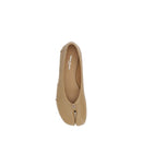 Beige Lamb Ovis Aries Aries Ballet Flats