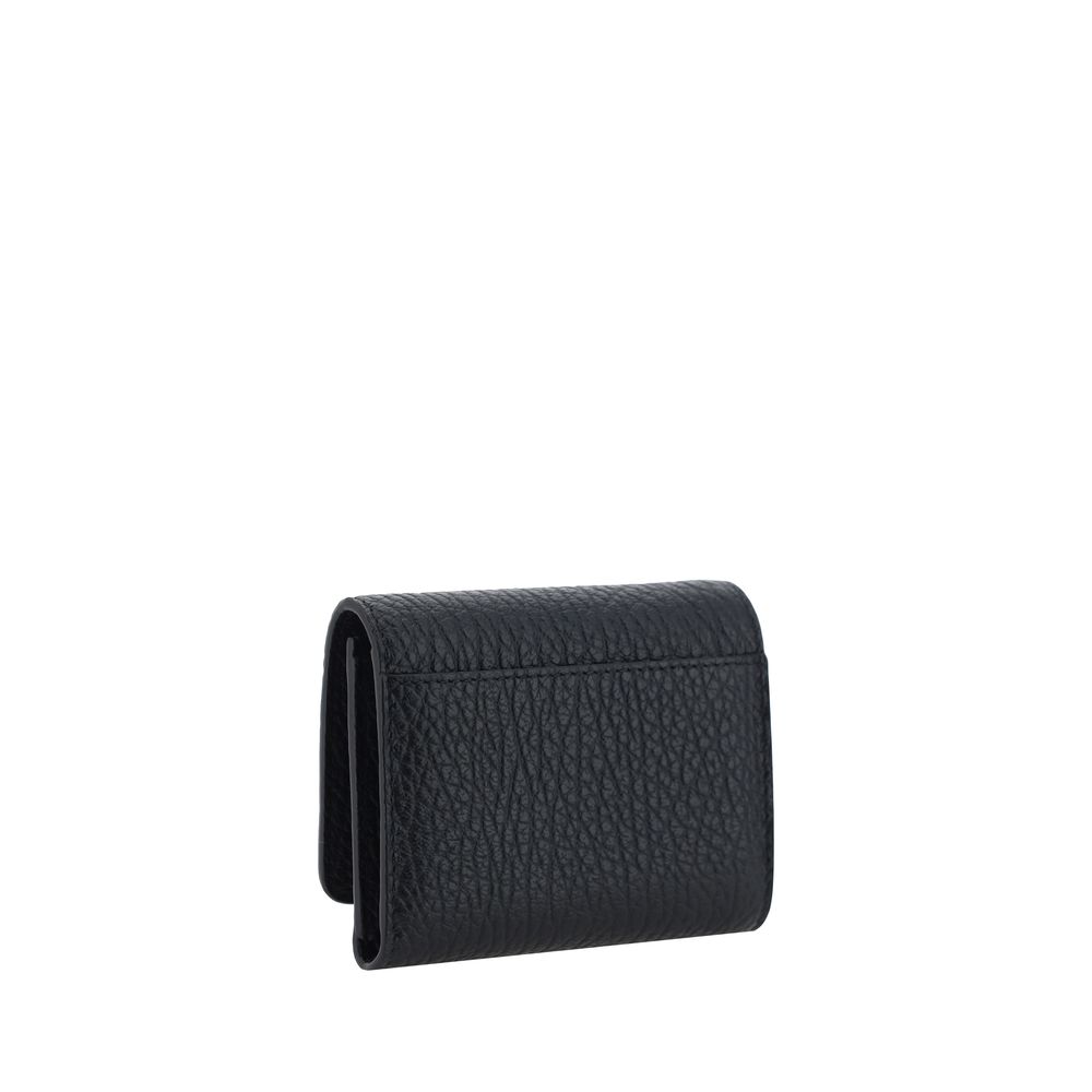 Black Calf Leather Bos Taurus Wallet