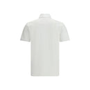 White Cotton Polo Shirt