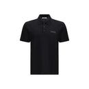 Black Cotton Polo Shirt