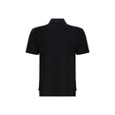 Black Cotton Polo Shirt