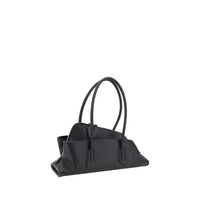 Black Calf Leather Bos Taurus Shoulder Bag
