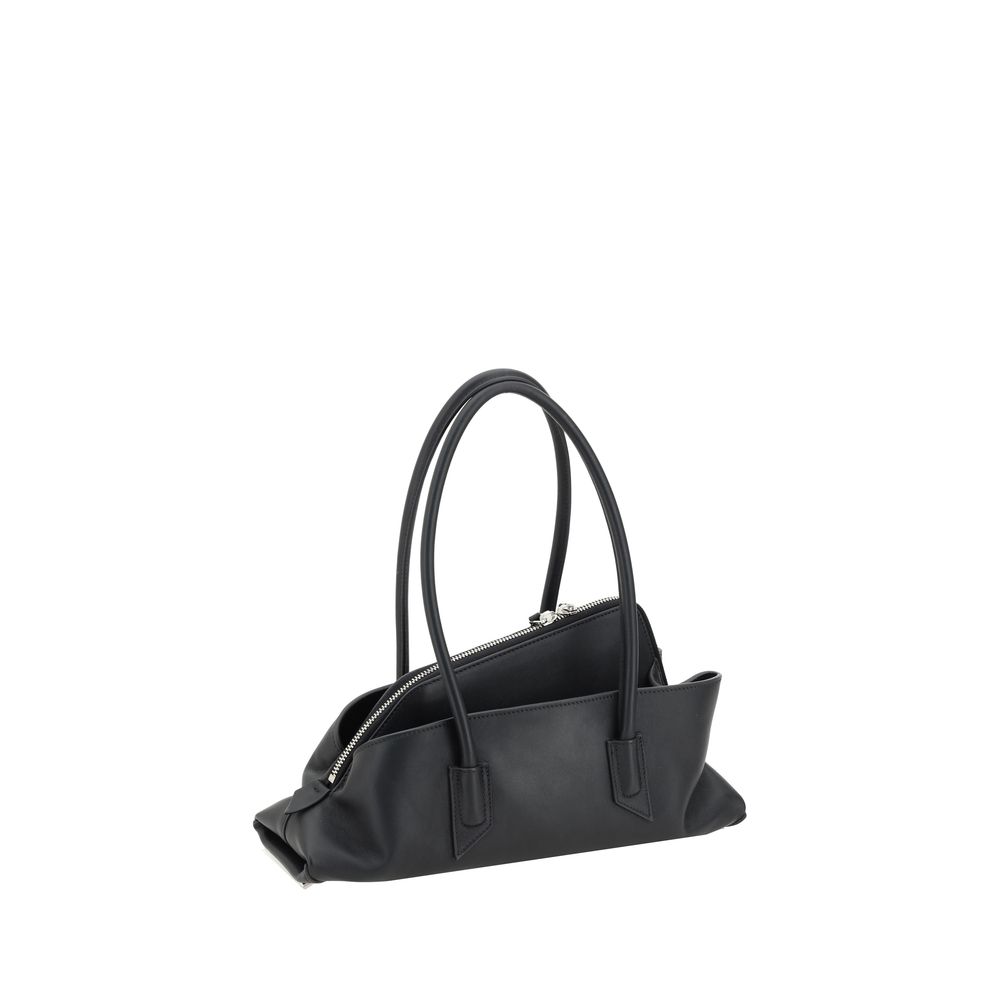 Black Calf Leather Bos Taurus Shoulder Bag
