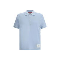 Light Blue Cotton Polo Shirt