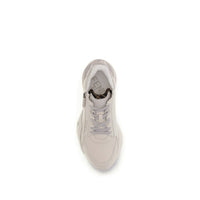 Cream Rubber Athletic Sneakers