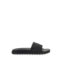 Black Rubber Sandals