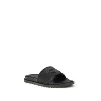 Black Rubber Sandals