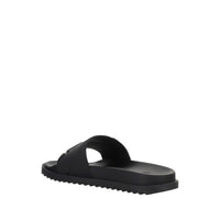 Black Rubber Sandals