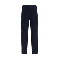 Blue Cotton Joggers (Workout Pants)