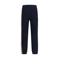 Blue Cotton Joggers (Workout Pants)