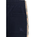 Blue Cotton Joggers (Workout Pants)