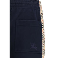 Blue Cotton Joggers (Workout Pants)