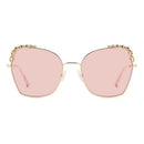 Multicolor Metal Sunglasses