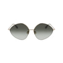 Gold Metal Sunglasses